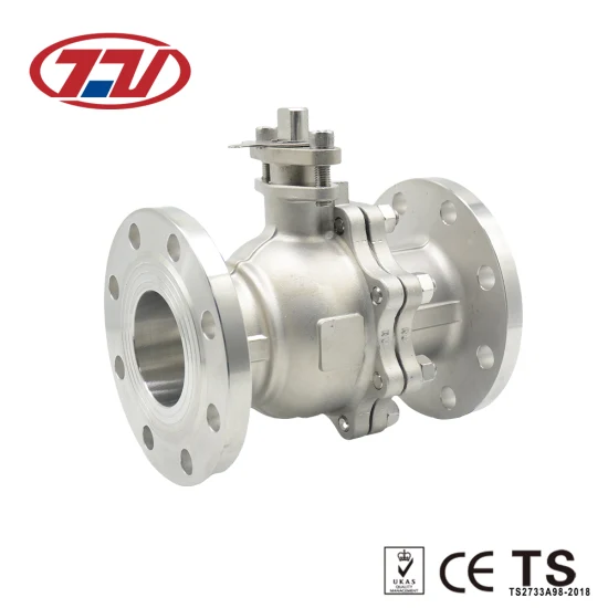 304/316L/CF8/CF8m/High Pressure/Industrial/Gas/Flow Control/Pneumatic/Electric/Plumbing/Machine Hardware/Tee Flange/Xxxnx/Cast/Stainless Steel Flange Ball Valve